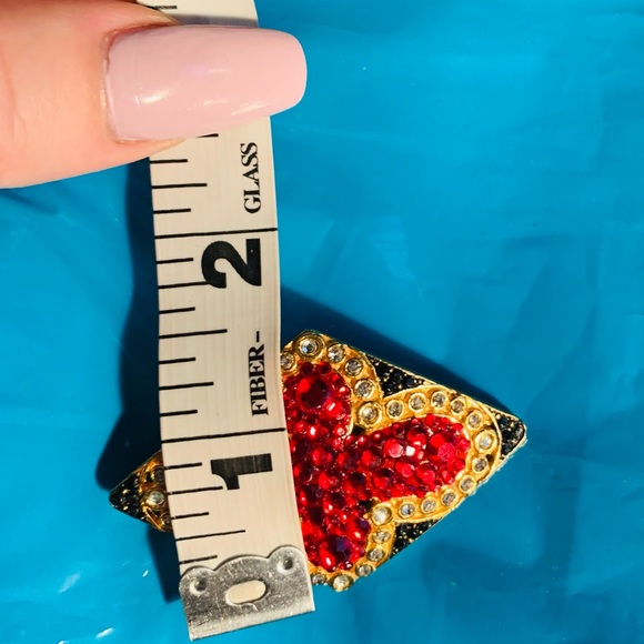 REDUCED! Authentic Jay Feinberg designer earrings. Showstopper. - Picture 6 of 8